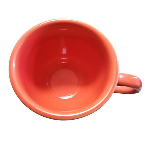 Fiesta by Homer Laughlin Orange Tea Cup - Picture 2 of 3